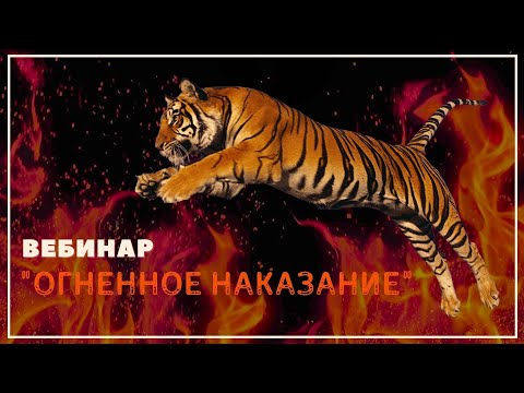 Видео: Вебинар "Огненное наказание"
