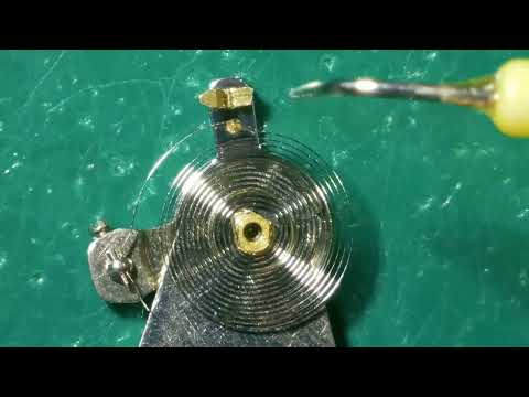 Видео: Ремонт годинника: Пружина балансу - Це потрібно вміти! Watch repair: Balance spring