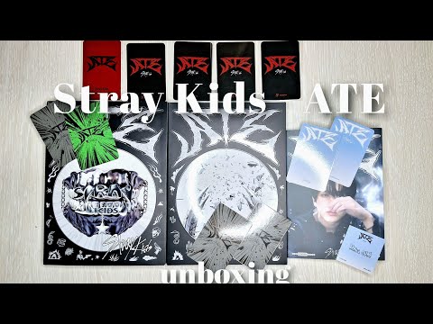 Видео: 🍀Распаковка альбома Stray Kids - ATE (regular, accordion ver.)🍀 | Unboxing k-pop albums