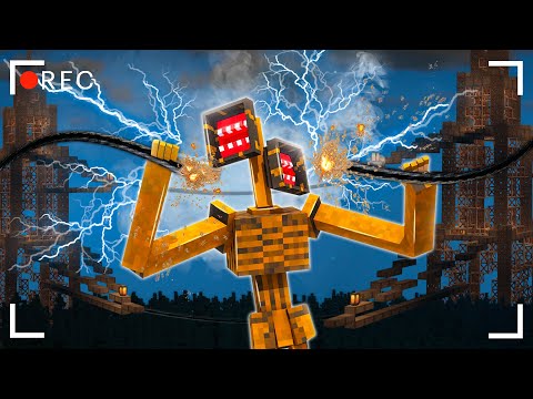 Видео: ВЫСОКОЕ НАПРЯЖЕНИЕ. Siren Head [Часть 4] - Страшилки Майнкрафт