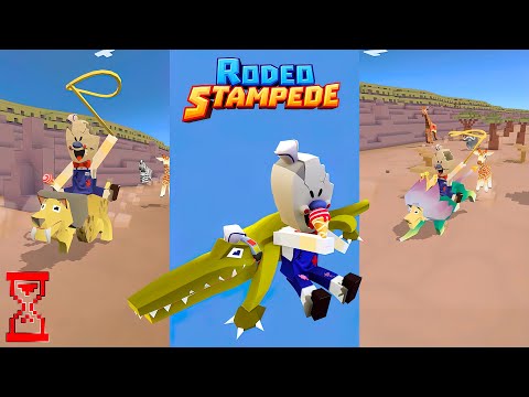 Видео: Мороженщик приручает новых животных // RODeo stampede