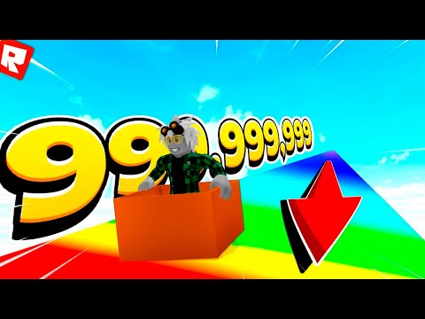 Видео: СКАТЫВАЮСЬ С СЛАЙДА 999.999.999.999.999.999 (устал) МЕТРОВ В РОБЛОКС! | Roblox