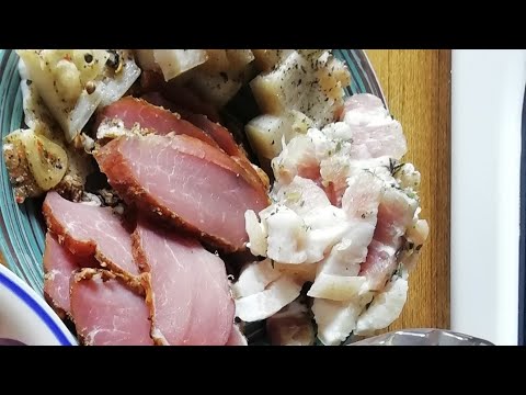 Видео: АСМР😋САЛО С ХЛЕБУШКОМ (УМ ОТЬЕШЬ👍)