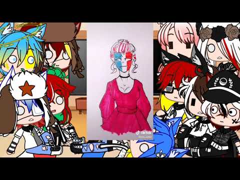 Видео: Реакция стран на видео из тик тока#14(гача клуб)