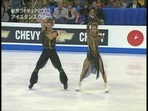 Видео: Навка-Костомаров 2003 Worlds FD