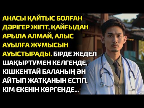 Видео: АНАСЫ ҚАЙТЫС БОЛҒАН ДӘРІГЕР ЖІГІТ, ҚАЙҒЫДАН АРЫЛА АЛМАЙ, АЛЫС АУЫЛҒА ЖҰМЫСЫН АУЫСТЫРАДЫ. БІРДЕ ЖЕДЕЛ