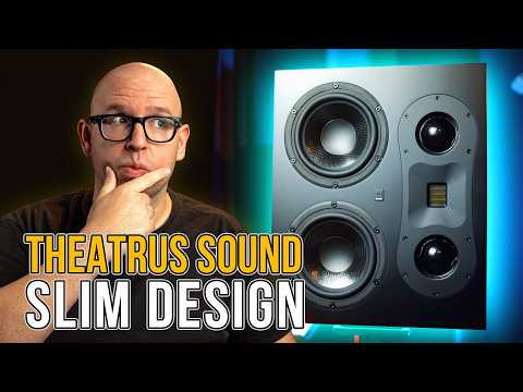 Видео: Распаковка тонких колонок Aperion Audio Theatrus T65 | Настройка и первые впечатления