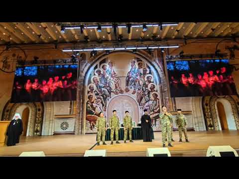 Видео: Фрагмент открытия Секции ВРНС «Народ и армия едины» - Мужской хор «Русский формат» - День Победы