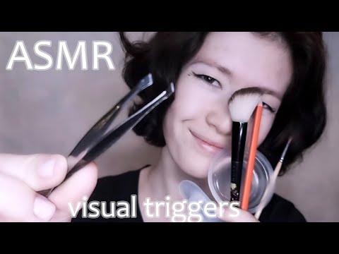 Видео: АСМР визуальные триггеры, звуки рта для сна😴 | ASMR visual triggers, mouth sounds for sleep😴