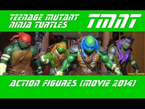 Видео: TMNT Черепашки Ниндзя (action figures) - Фигурки по фильму 2014 (movie)