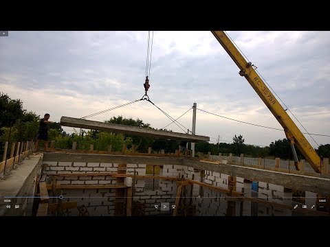 Видео: Ровная укладка плит перекрытий без арматуры.
