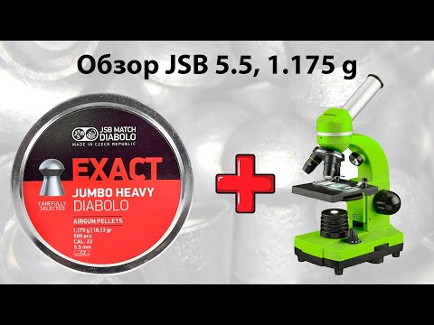 Видео: JSB 5,5 1,175 – обзор под микроскопом.