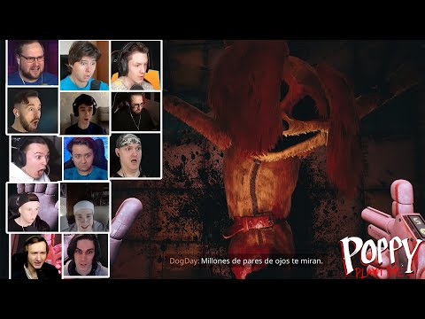 Видео: Реакция Летсплейщиков на Догдея в Poppy Playtime Chapter 3