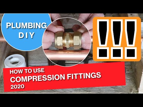 Видео: Как установить компрессионный фитинг | Руководство по медным трубам