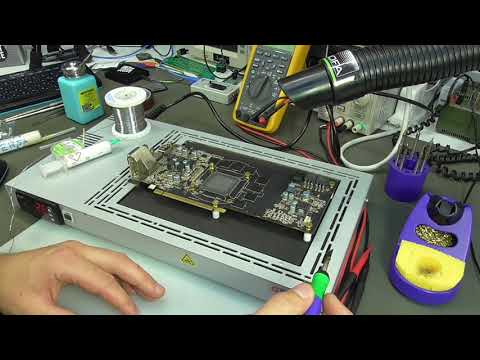 Видео: Ремонт видеокарты  AMD Radeon R9 270X.