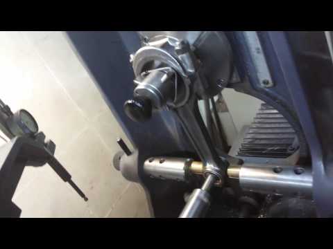 Видео: расточка шатуна