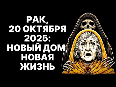 Видео: 😱♋Рак, 20 ОКТЯБРЯ 2025: 😲Твой МИР ИСЧЕЗНЕТ! 🔴Странный гость изменит ВСЁ❗