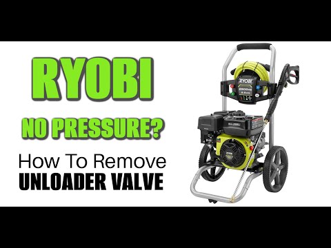 Видео: Ryobi Power Washer — Без давления — Руководство по эксплуатации разгрузочного клапана
