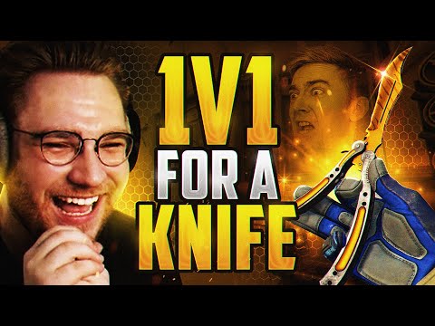 Видео: ohnePixel и Sparkles играют 1vs1 на нож...