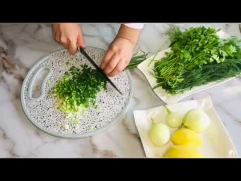 Видео: #katlama #катлама МУКА+КИПЯТОК И ЗЕЛЕНЬ! Потрясающее Кутабы НА сковородке