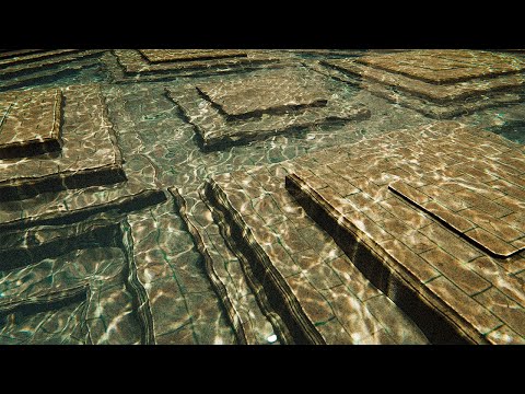 Видео: Создание красивой водной каустики в Blender