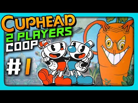 Видео: Cuphead 2 PLAYERS CO-OP Прохождение #1 ✅ МУЧАЕМСЯ ВДВОЕМ!