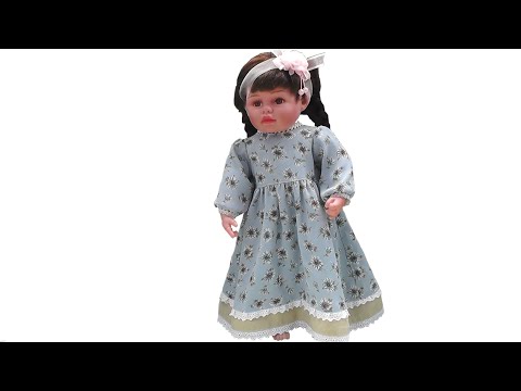 Видео: Как сшить платье для куклы - Подробный мастер-класс