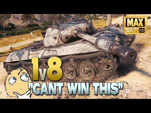 Видео: HWK 30: 1vs.8, «Я не могу выиграть это» - World of Tanks