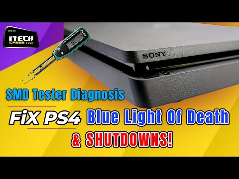 Видео: Как исправить ошибку «Синий свет смерти» (BLOD) и внезапные выключения PS4 | Диагностика с помощь...