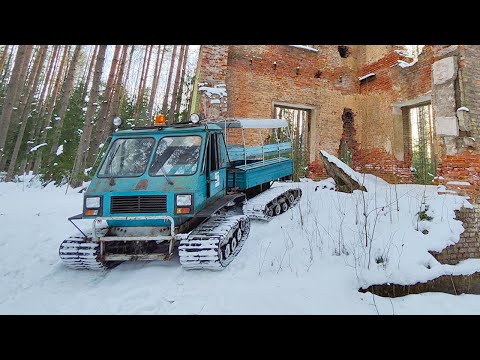 Видео: "Гусеничная Lada" удивила! / Первый выезд за 10 лет