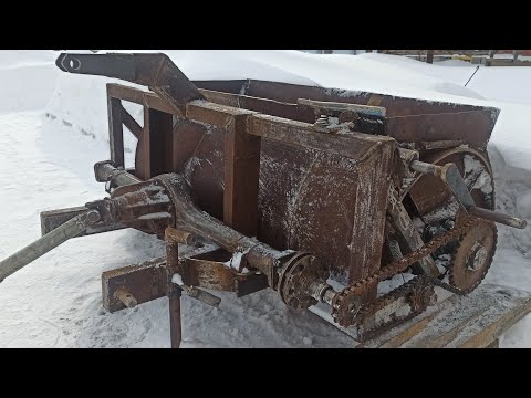 Видео: Бетономешалка на навеску мтз