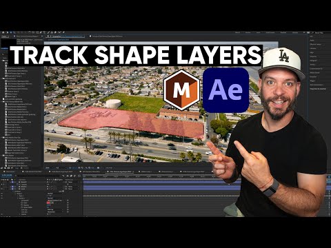 Видео: Легко создавайте и отслеживайте слои фигур (или что угодно) в After Effects с помощью Mocha AE