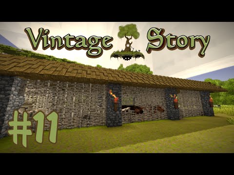 Видео: [Vintage Story]: #11 - Диалоги о животных