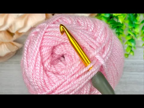 Видео: Ух ты! Симпатичный и ПРОСТОЙ узор крючком для пледа! НОВАЯ вязка крючком для начинающих