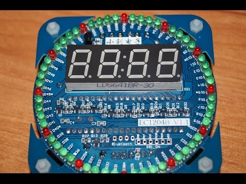 Видео: Офигенные LED Часы (конструктор)!!!