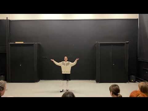 Видео: Зачет по сценической речи. 3 курс. «Достоевский» 1 отделение