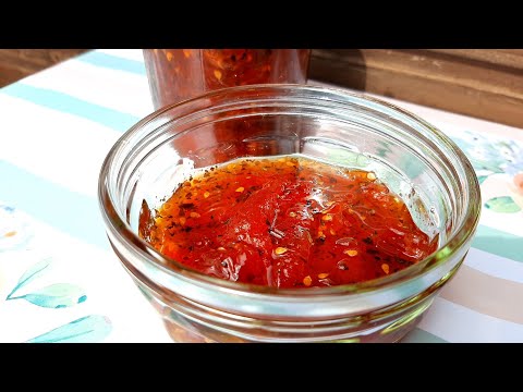 Видео: Конфитюр из томатов. Это так вкусно. Просто нет слов