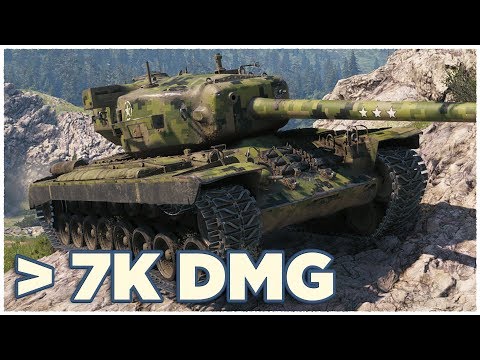 Видео: БОЛЕЕ 7000 УРОНА на Т29 • WoT Gameplay