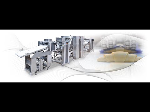 Видео: FRITSCH CTR  Линия для производства круассанов и рогаликов/ Круассаномат