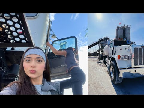 Видео: Избаловали на работе. Доставка бетона превратилась в праздник.