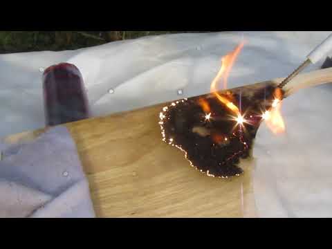 Видео: Lichtenberg figure  - фигуры Лихтенберга