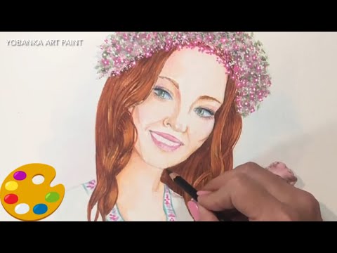 Видео: КРАСИТЬ и СОЗДАТЬ * ТЕХНИКУ акрилом / акварелью / карандашом * Учебник