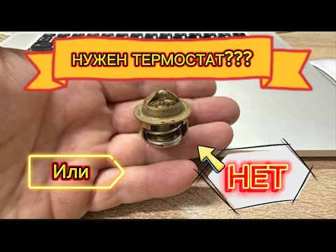 Видео: Guepard AOdes РМ  нужен термостат или нет!!!