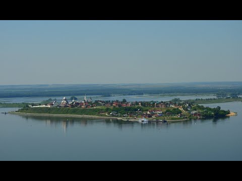 Видео: Велопоход.  Древний остров  град Свияжск.