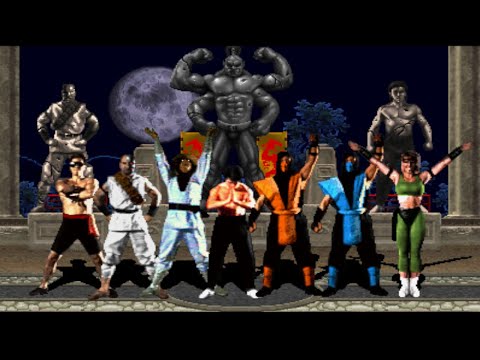 Видео: Mortal Kombat 1 / Мортал Комбат 1 (((SEGA,Genesis))) 2021 !!!