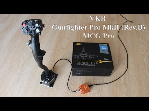 Видео: Распаковка джойстика VKB Gunfighter Pro MkII (Rev.B) MCG Pro