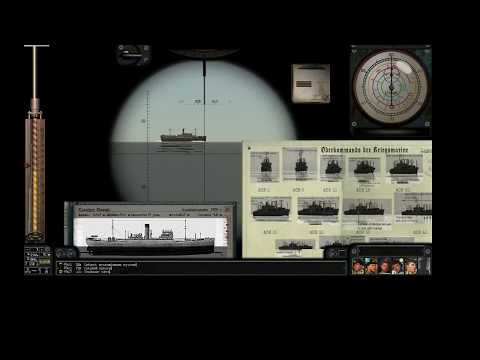 Видео: Торпедирование Silent Hunter 3