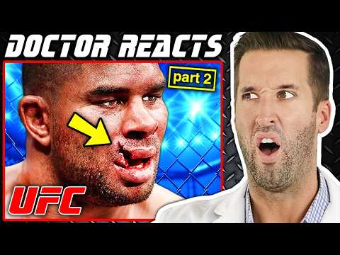 Видео: ВРАЧ смотрит на худшие травмы ММА в истории UFC #2