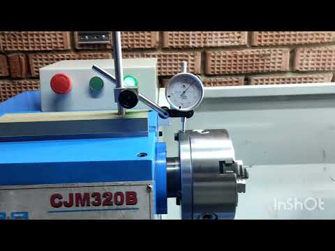 Видео: WEISAN, CJM320B, проверка радиального биения токарного патрона .
