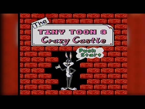 Видео: The Tiny Toon 3 Crazy Castle (Взлом Bugs Bunny Crazy Castle) (NES/Famicom) - Полное Прохождение